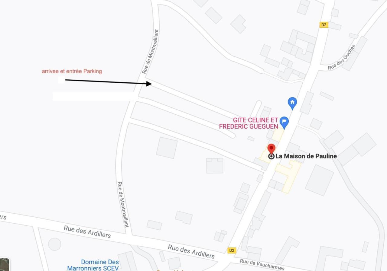 Maison De Pauline, Chablis Vineyard Préhy الغرفة الصورة